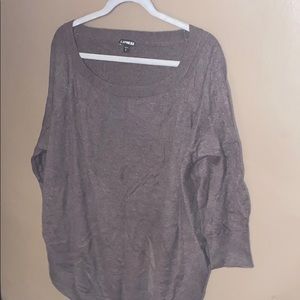 Size Large Oversized Express Sweater